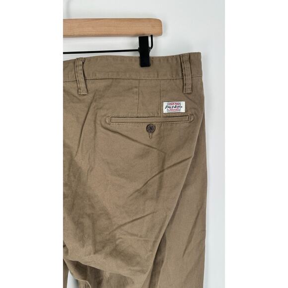 Flag and Anthem Mens Browm Khaki Portland Chino Pants Stretch Size 40/34 NWT - Picture 6 of 9